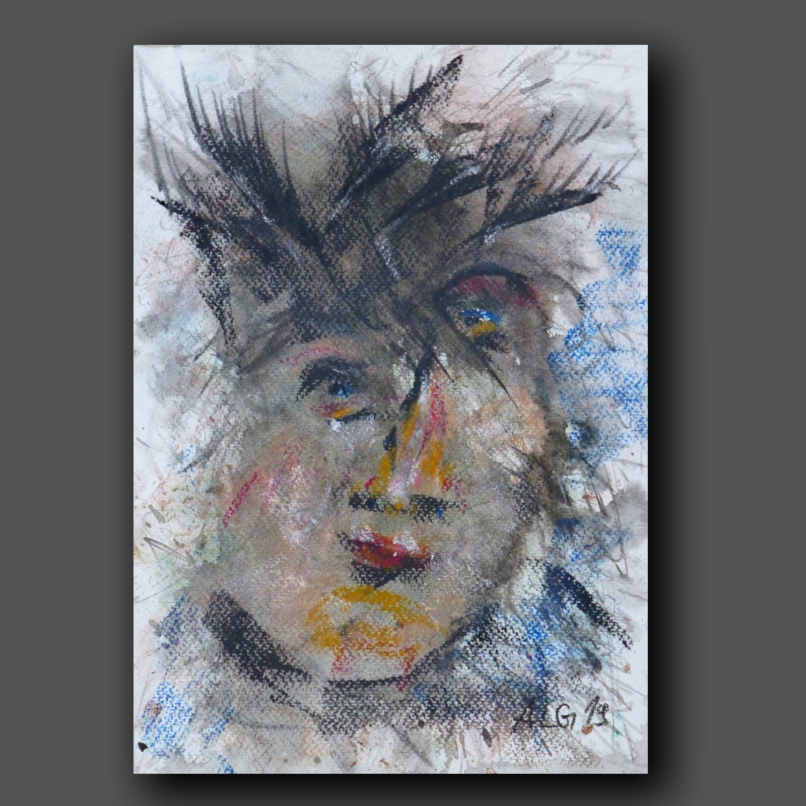 Drawing \ charcoal chalk pastel